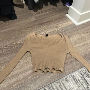 Shein long sleeve basic top - worn once